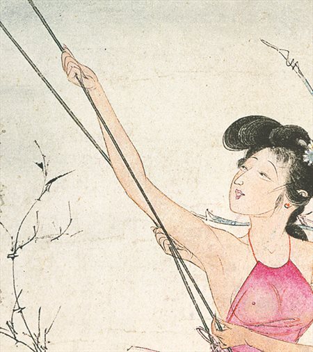 中阳-胡也佛的仕女画和最知名的金瓶梅秘戏图